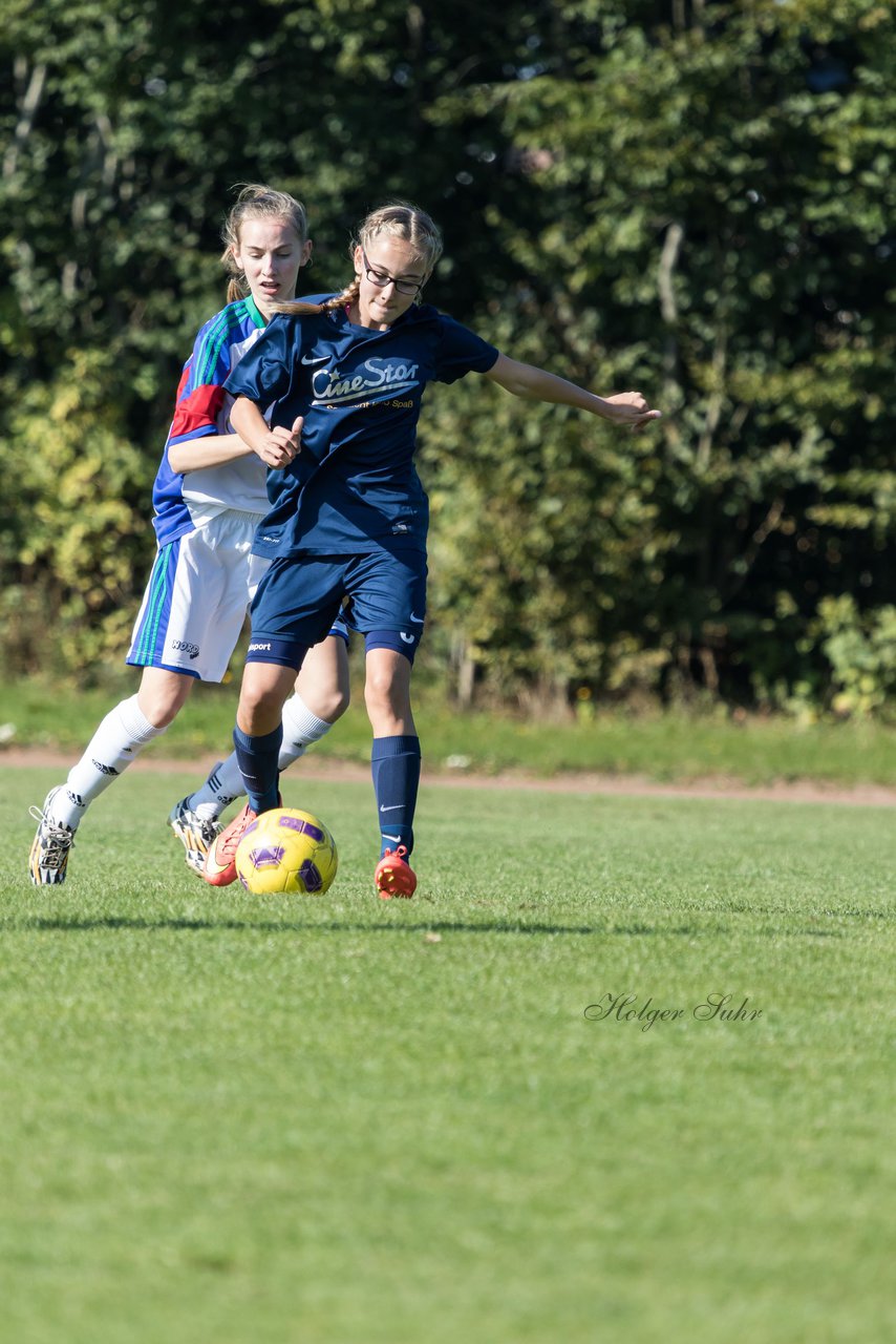 Bild 189 - B-Juniorinnen Krummesser SV - SV Henstedt Ulzburg : Ergebnis: 0:3